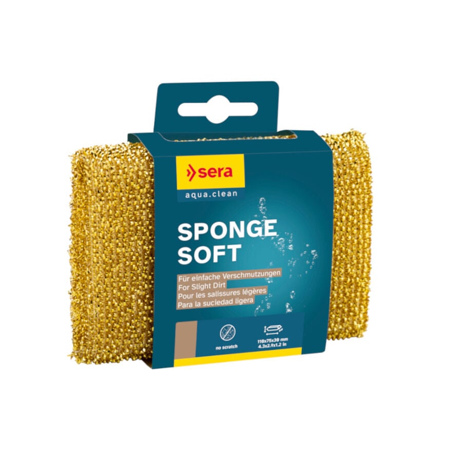 Sera Aqua Clean Esponja Suave para Limpieza de acuarios