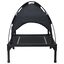 vidaXL Cama para Perros con Dosel Sofá Silla Tela Oxford y Acero Negro, , large indicador imagen numero 8