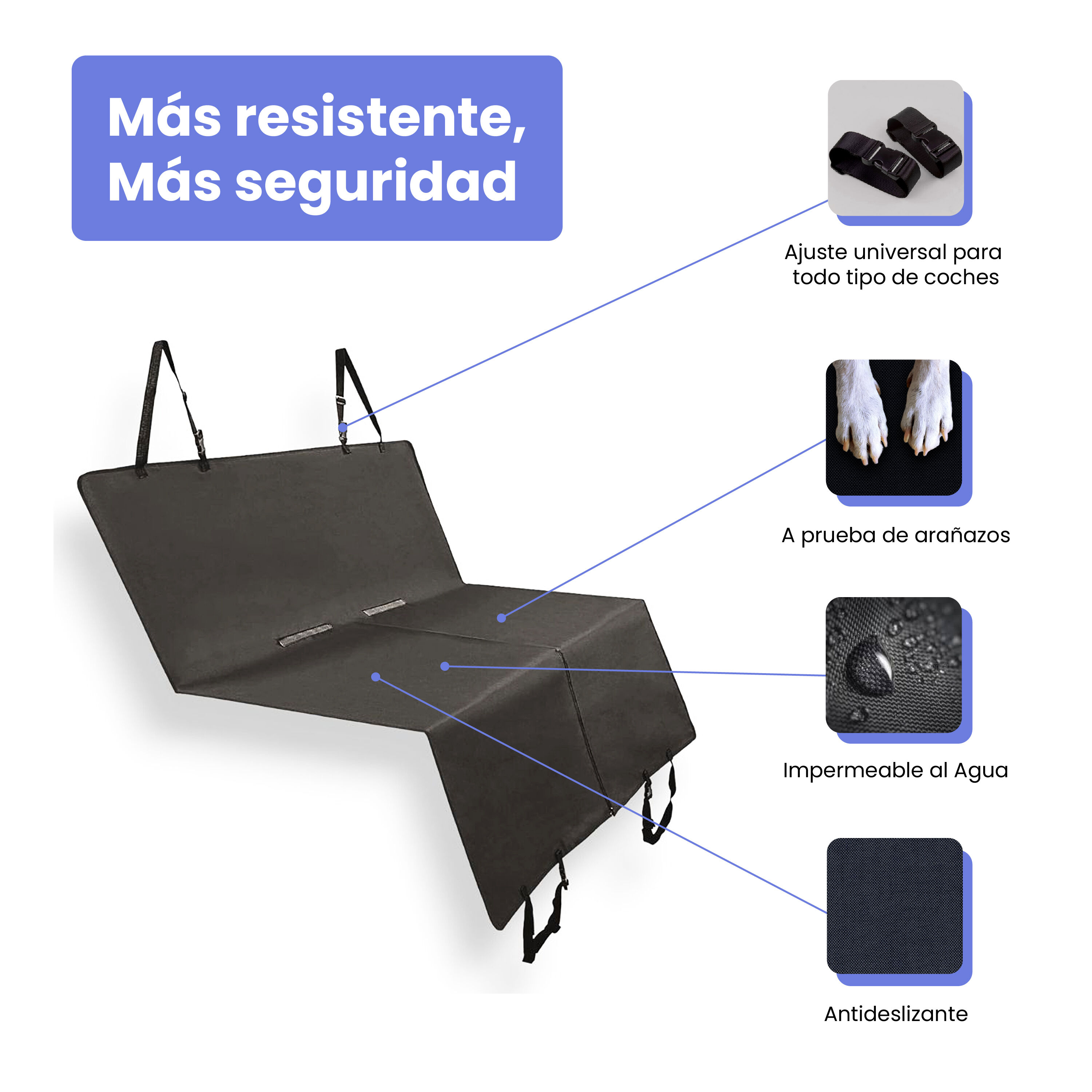 Funda Protectora Asientos de Coches (B&aacute;sica), , large Imagen numero 5