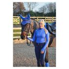 Mosquero deportivo Active para caballos color Azul Regal, , large image number null