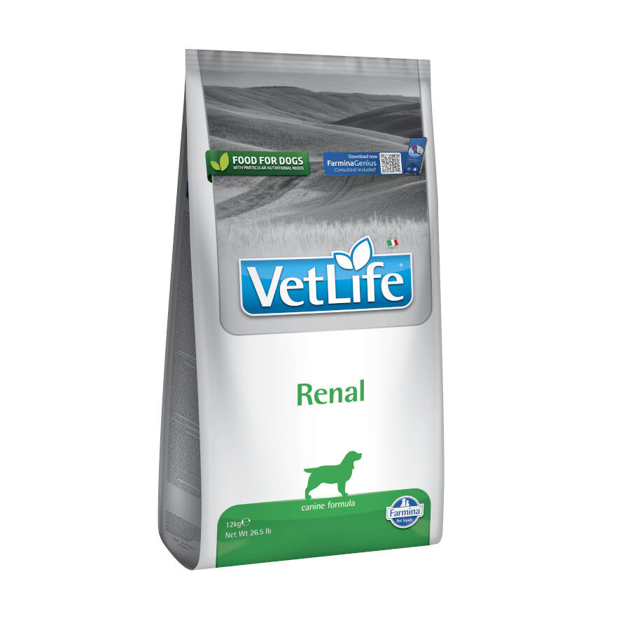 12 kg Farmina Vetlife Renal Pienso para perros, , large Imagen numero 1