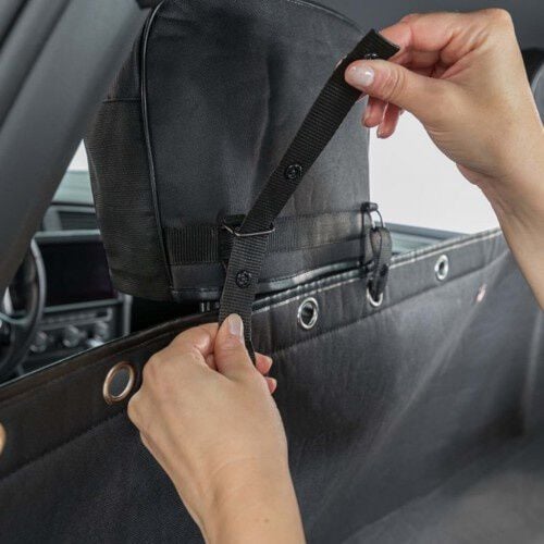 Funda para los asientos del coche color Negro thumbnail