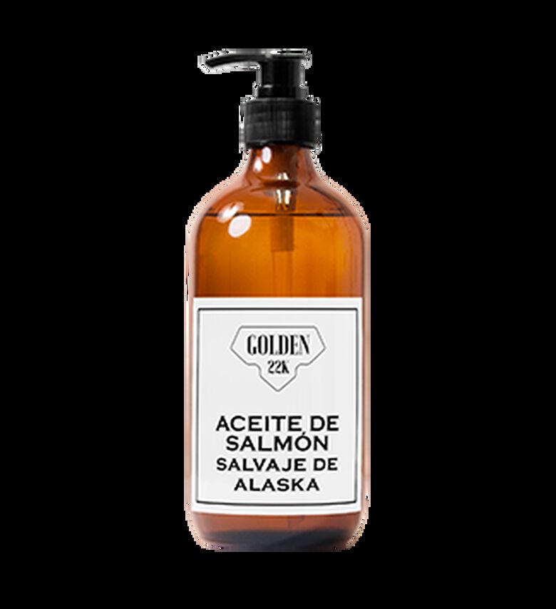 GOLDEN 22K ACEITE DE SALMÓN SALVAJE PARA MASCOTAS thumbnail