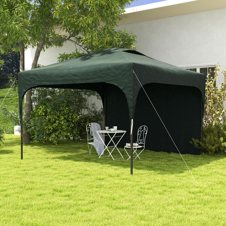 Outsunny Carpa Plegable Verde para jardín thumbnail