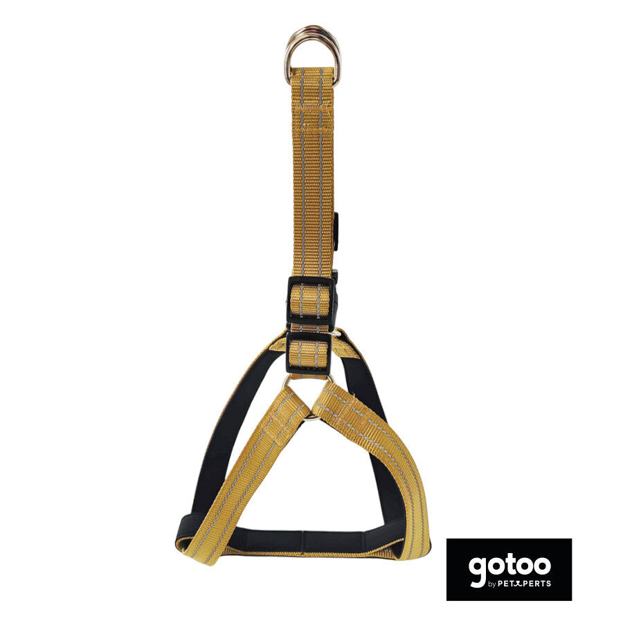 Gotoo Arn&eacute;s reflectante de neopreno beige para perros, , large Imagen numero 2