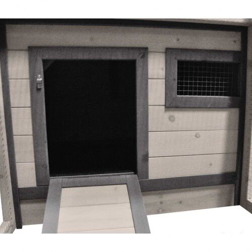 Conejera Grace Cottage de madera color Gris, , large Imagen numero 3