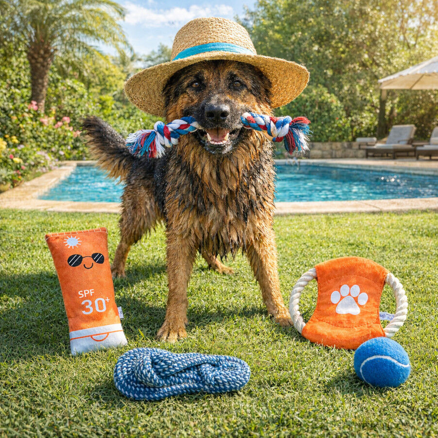Summer Vibes The Beach Club Set Juguetes para perros, , large Imagen numero 3