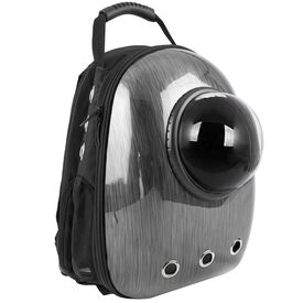 Primematik Mochila gris Para Transporte De Mascotas