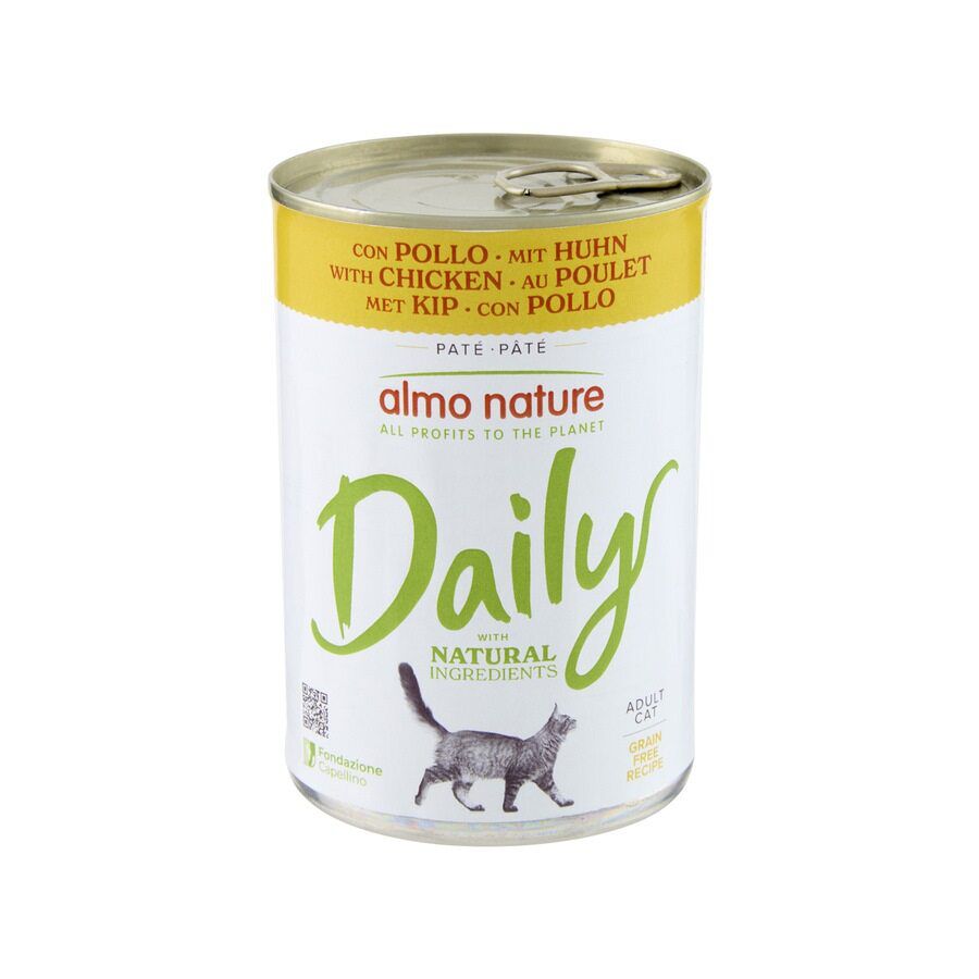 ALMO GATO LATA DAILY 400gr POLLO, , large Imagen numero 1
