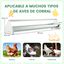 COSTWAY Comedero de Metal para Gallinas, 15L Alimentador para Gallos con Orificios de Drenaje, Mango Giratorio, Comedero de Aves de Corral Resistente, Sin Desperdicio, , large indicador imagen numero 4