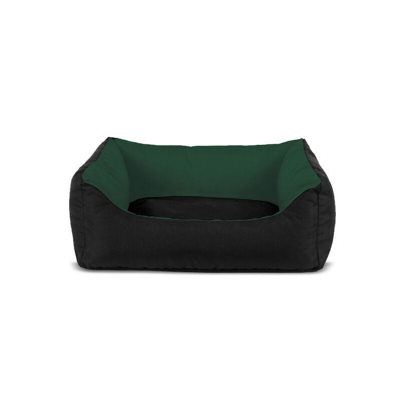 Gauty Cama para Perros y Gatos  Tela Impermeable - Negro y verde, , large Imagen numero 1