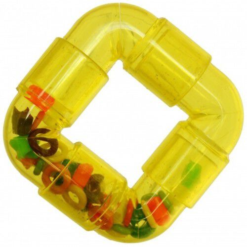 Juguete maraca aro para pájaros color Varios