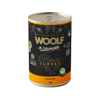 Woolf comida húmeda de pavo para perros 