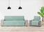 Vipalia Protector Cubre Sofá 1 Plaza / Relax Color Verde Modelo Brisa, , large indicador imagen numero 7