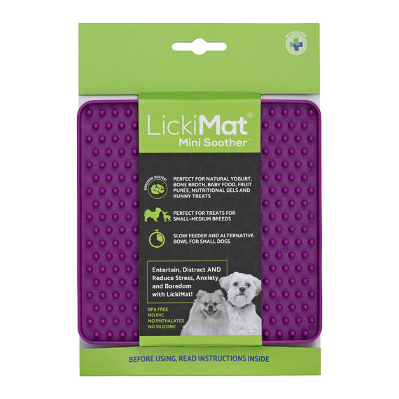Comedero LickiMat Soother Classic Morado para perro, , large Imagen numero 2