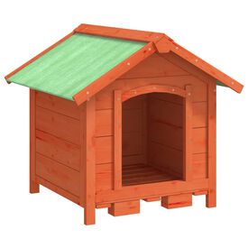 Vidaxl Perrera color ladrillo para Perros