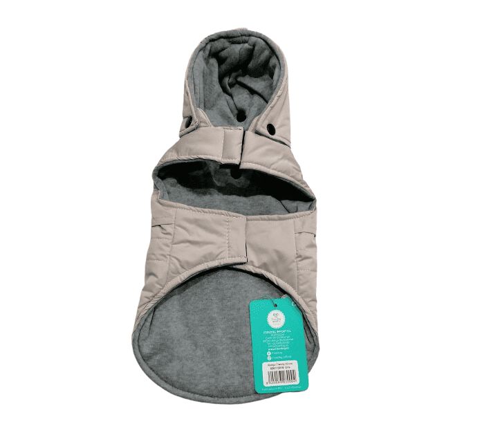 Freedog Abrigo Impermeable TRENDY Gris Claro para perros thumbnail