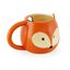 Taza con cara de zorro color Marrón, , large indicador imagen numero 3