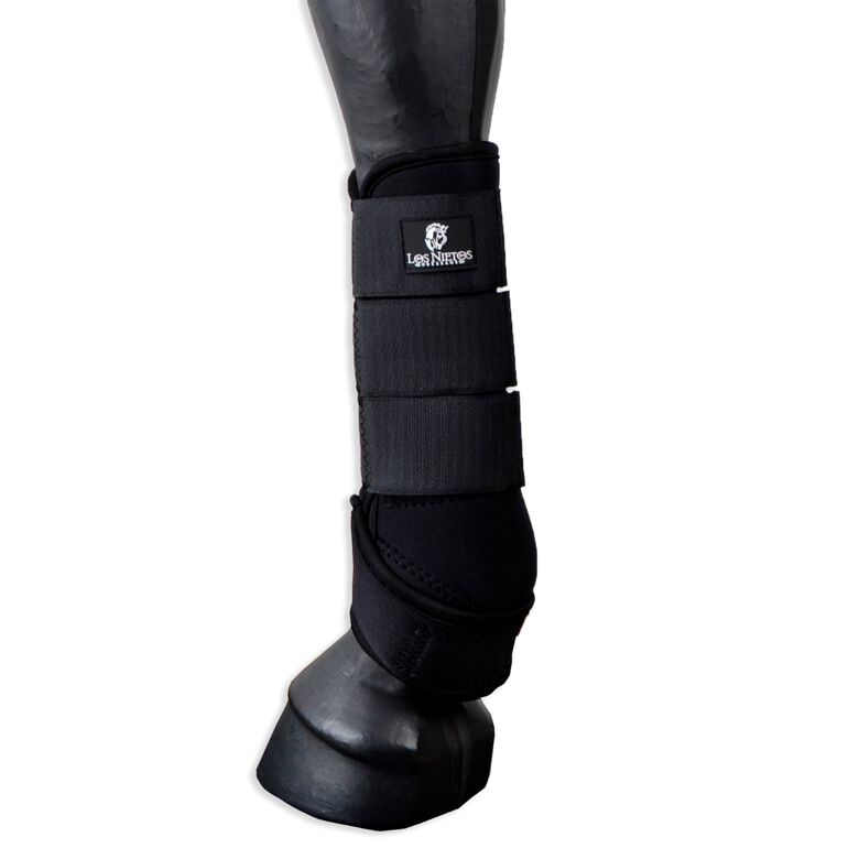 Guarnicioneria Los Nietos Protector Softopren Set De Un Par Color Negro Equipamiento Para El Caballo thumbnail