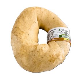 Lifebound Hueso Masticable Anillo Mantequilla Cacahuete para perros