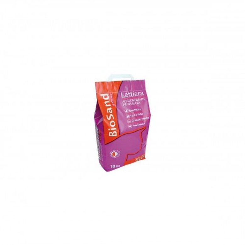 Biosand Clumping Rosa Arena Aglomerante para gatos