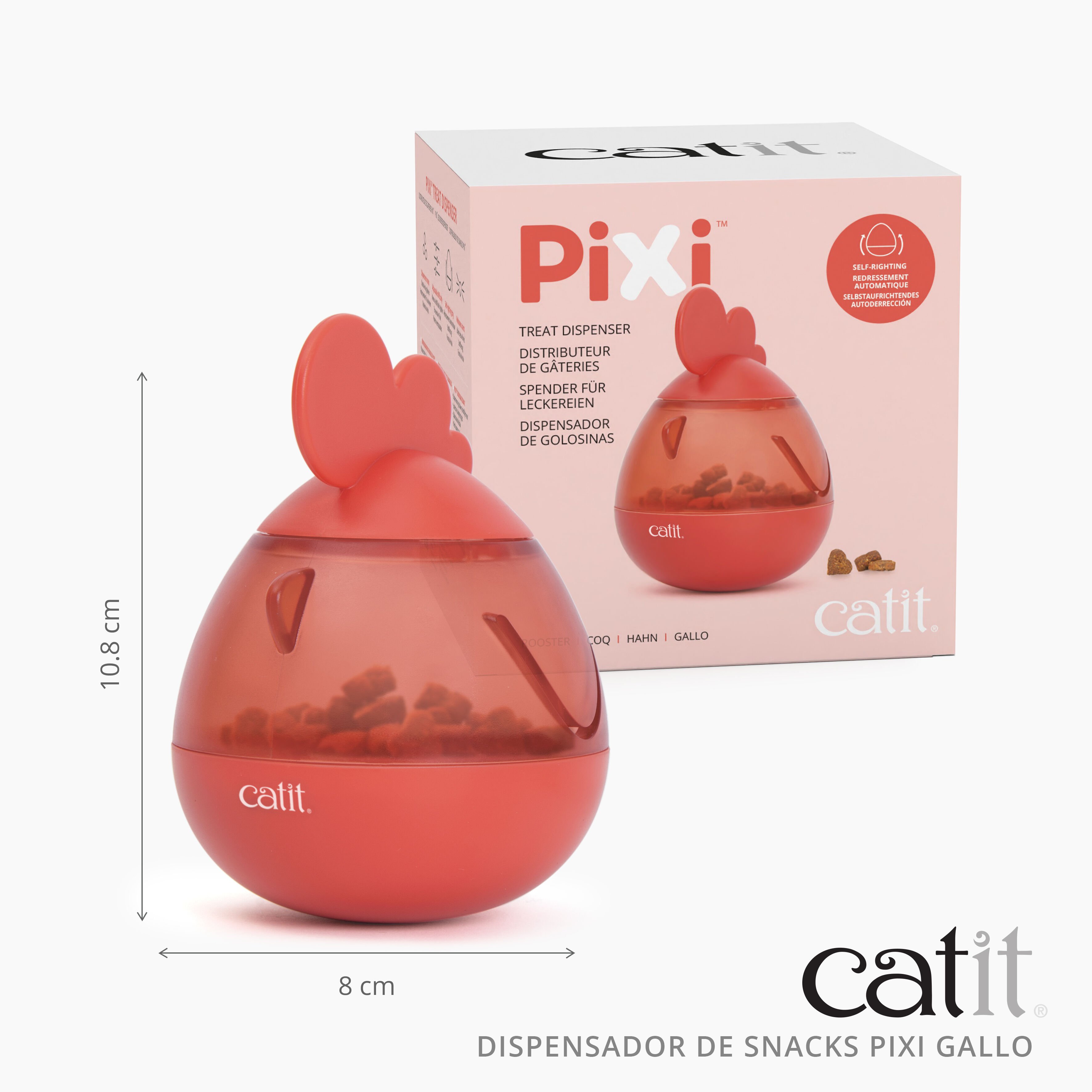Catit Pixi Dispensador de Snacks gallo para Gatos thumbnail