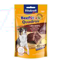 Vitakraft BeefStick Quadros Bocaditos de Hígado y Patata para perros