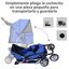 Cochecito plegable PawHut para mascotas color Azul, , large indicador imagen numero 5