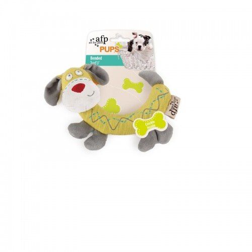 All for paws pups peluche doblado verde y gris para perros, , large Imagen numero 1