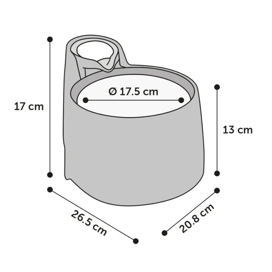 Flamingo Bellagio Bebedero Fuente Verde para perros y gatos thumbnail