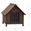 @pet Rustic Marrón Caseta para perros, , large indicador imagen numero 3