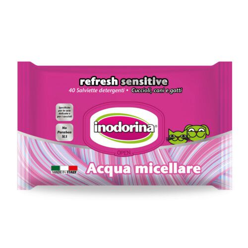Inodorina sensitive agua micelar toallitas Imagen numero 1