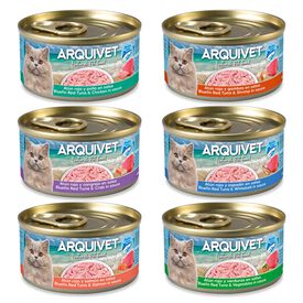 VARIETY PACK 24 latas Red Tuna gato 80gr