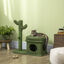 PawHut Árbol Rascador para Gatos Diseño de Cactus, , large indicador imagen numero 2
