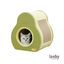 Leeby Alphonse cama nido con rascador en forma de aguacate para gatos, , large indicador imagen numero 2