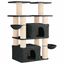 vidaXL &Aacute;rbol para gatos con postes de sisal 2 uds. Parque Muebles Felinos, , large indicador imagen numero 1