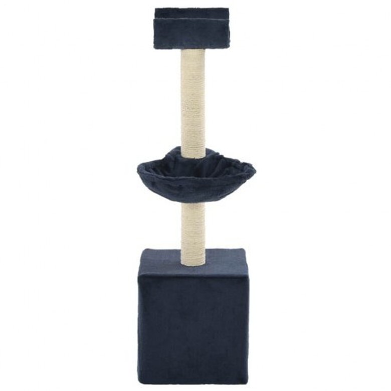 Rascador con poste de sisal color Azul, , large image number null