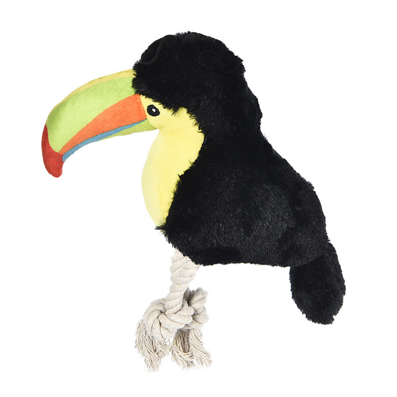 Summer Vibes juguete de cuerda para perro Rope Parrot image number null