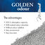 14 kg Golden Odour Arena Aglomerante Absorbe Olores para gatos, , large indicador imagen numero 3