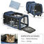 PawHut 4 en 1 Transportadora para Mascotas con Ruedas Carrito para Mascotas Bolsa de Transporte para Perros Gatos con Asa Telescópica de Aluminio 50x31x37 cm Azul, , large indicador imagen numero 3