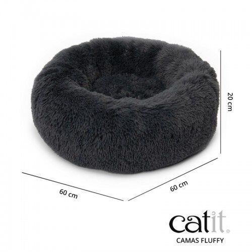 Cama Fluffy color Gris, , large Imagen numero 2