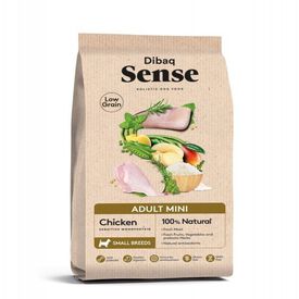 Pienso Dibaq Sense Low Grain Light y Senior Mini sabor Pollo