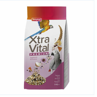 Beaphar XtraVital Premium Loros alimento para pájaros