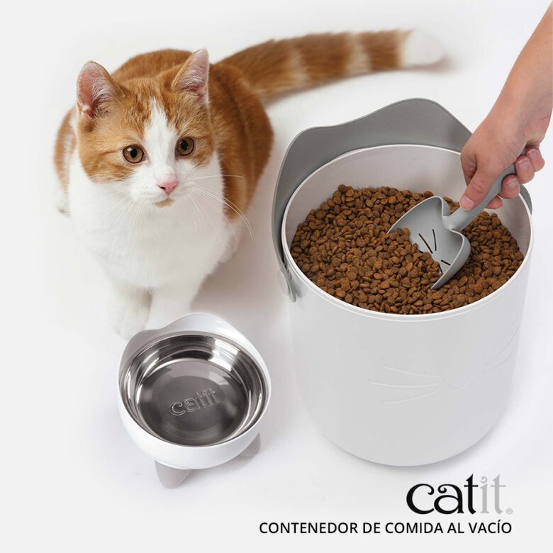 Contenedor de pienso para gato al Vacío Catit PIXI, , large image number null
