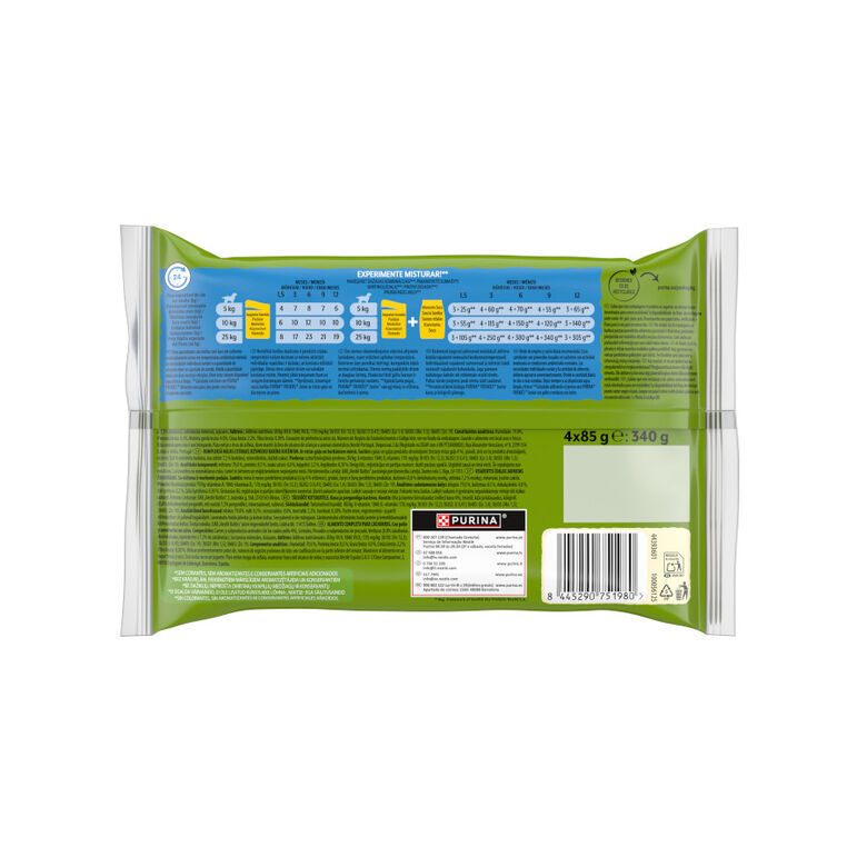 Purina Friskies Comida Humeda para perros jóvenes, con pollo y zanahoria thumbnail