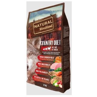 Natural woodland country diet pienso de pollo y pavo para perros