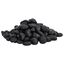 vidaXL Guijarros pulidos negros 25 kg 2-5 cm, , large indicador imagen numero 2