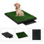 VidaXL Inodoro Mascotas con Bandeja Césped Artificial Orinal para Perros Verde, , large indicador imagen numero 2