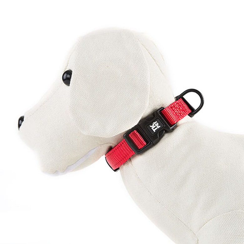 TK-Pet Neo Classic collar perro nylon neopreno rojo image number null