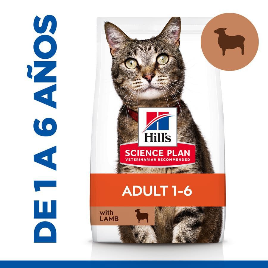 Hill&#039;s Science Plan Adult Cordero pienso para gatos thumbnail